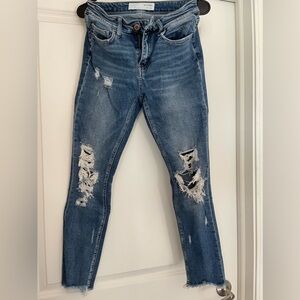 Bridge by gly ripped skinny jeans (from Buckle) size 26